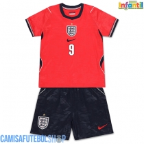 Camisa de time de futebol Inglaterra Harry Kane #9 Replicas 2º Equipamento Infantil Mundo 2026 Manga Curta (+ Calças curtas)
